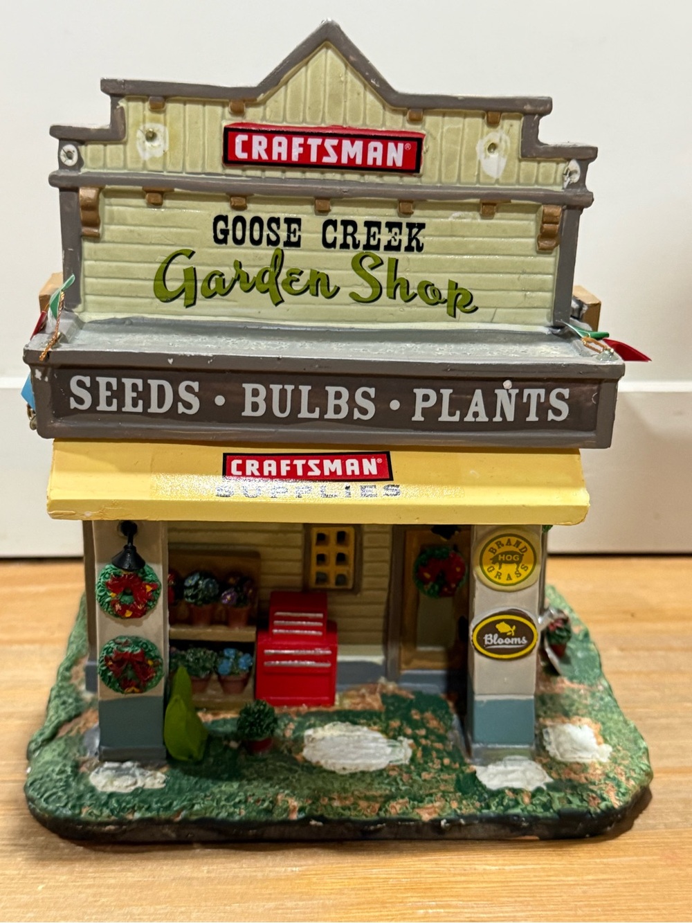 Lemax Goose Creek Craftsman Garden Shop Christmas village